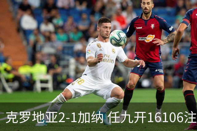 克罗地亚2-1加纳 任九开16106注914元
